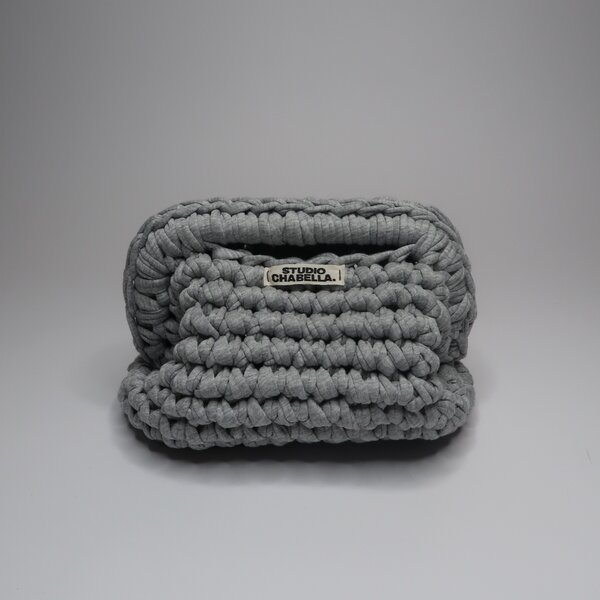 Handmade Clutch Grey