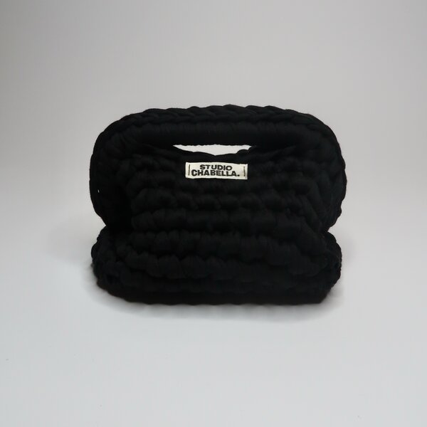 Handmade clutch Black