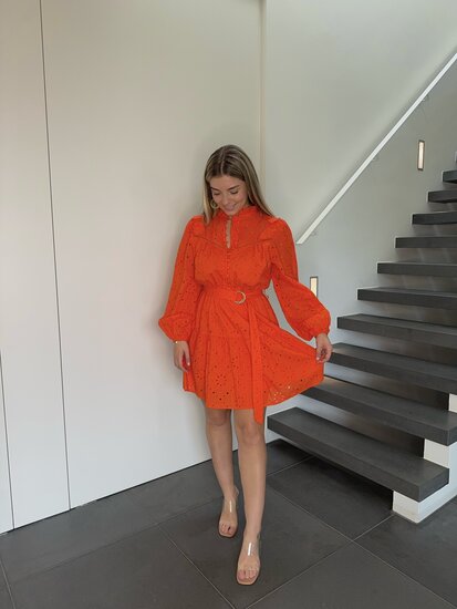 Orange dress