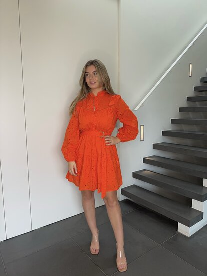 Orange dress