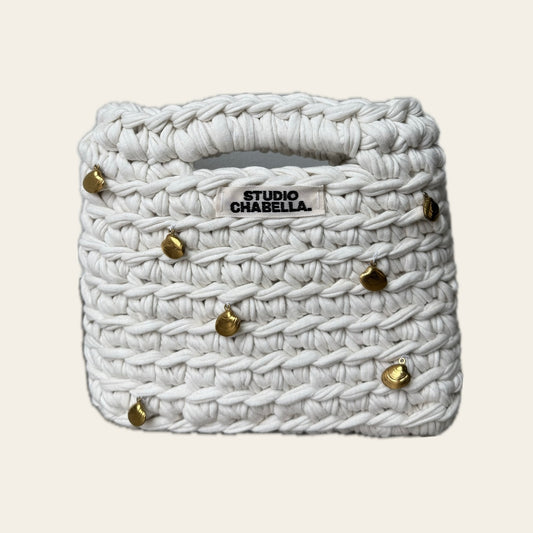 White island charm hand bag