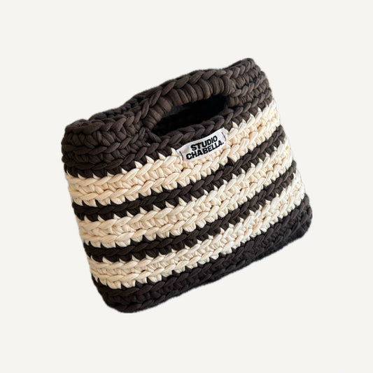 Beige tints hand bag